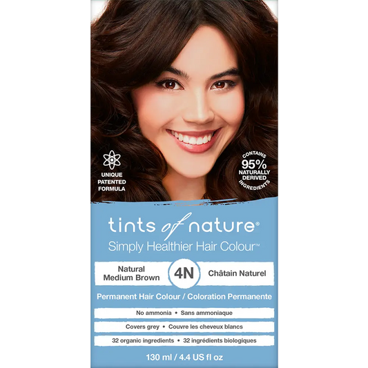 4N Natural Medium Brown Permanent Hair Dye