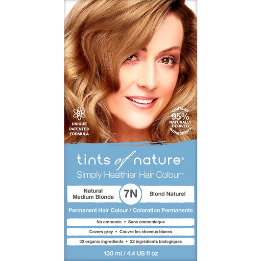 7N Natural Medium Blonde Permanent Hair Dye