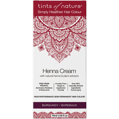 Henna Cream Burgundy