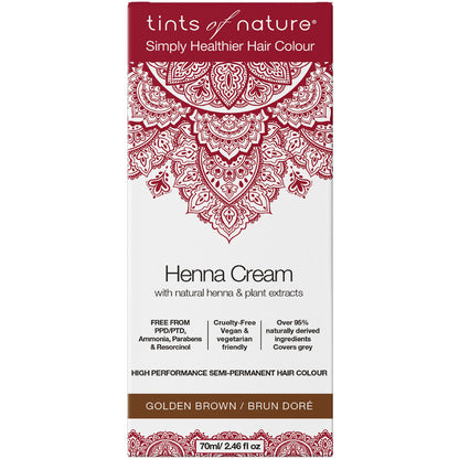 Henna Cream Golden Brown