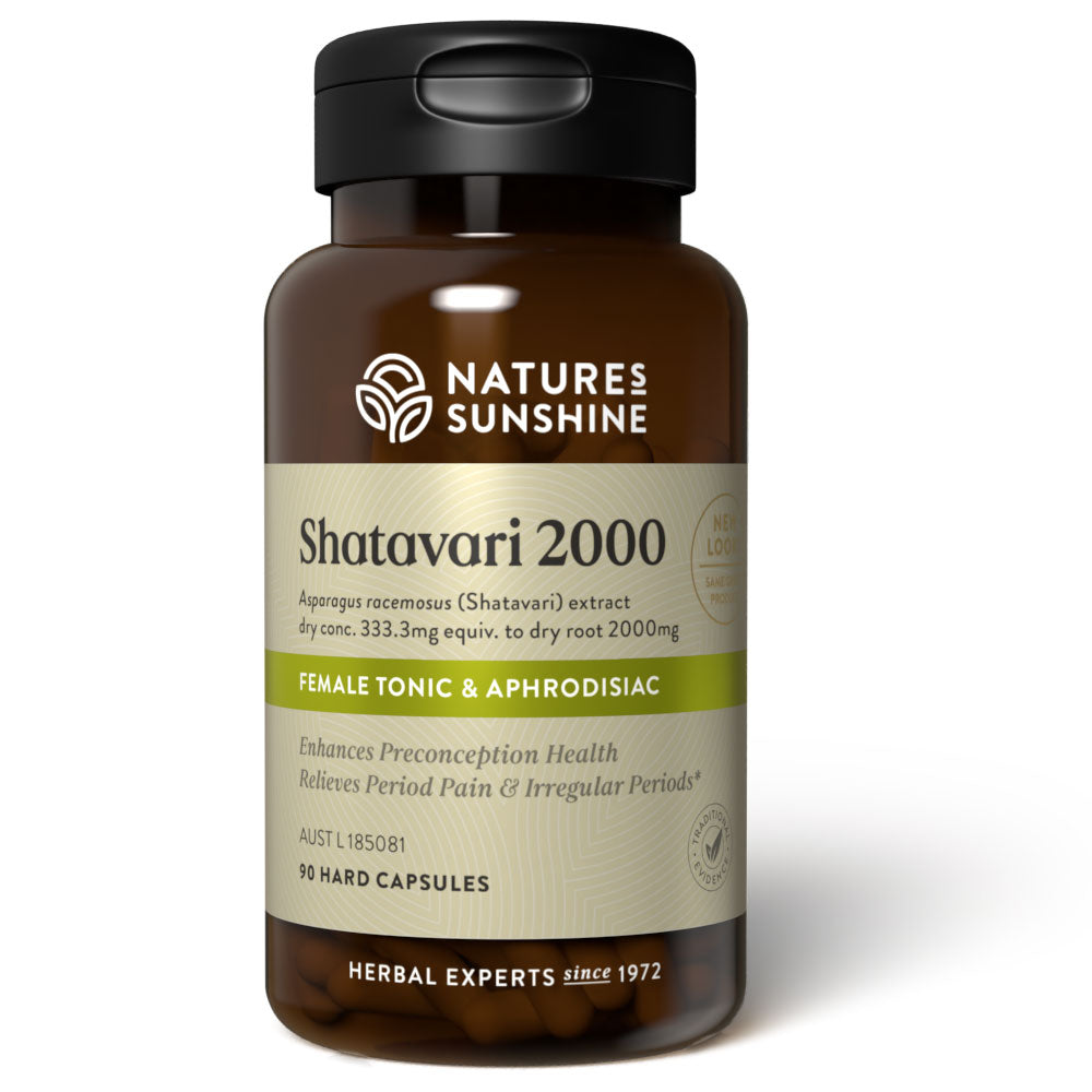 Shatavari 2000 Nature s Sunshine Products of Australia